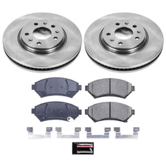 Power Stop KOE2975 Autospecialty - 1-Click Daily Driver Brake Kits (Front) for 2003-2004 Cadillac Seville product image