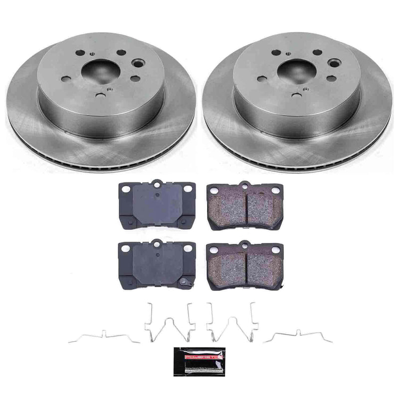 Power Stop KOE2977 Autospecialty - 1-Click Daily Driver Brake Kits (Rear) for 2006-2013 Lexus GS300 product image