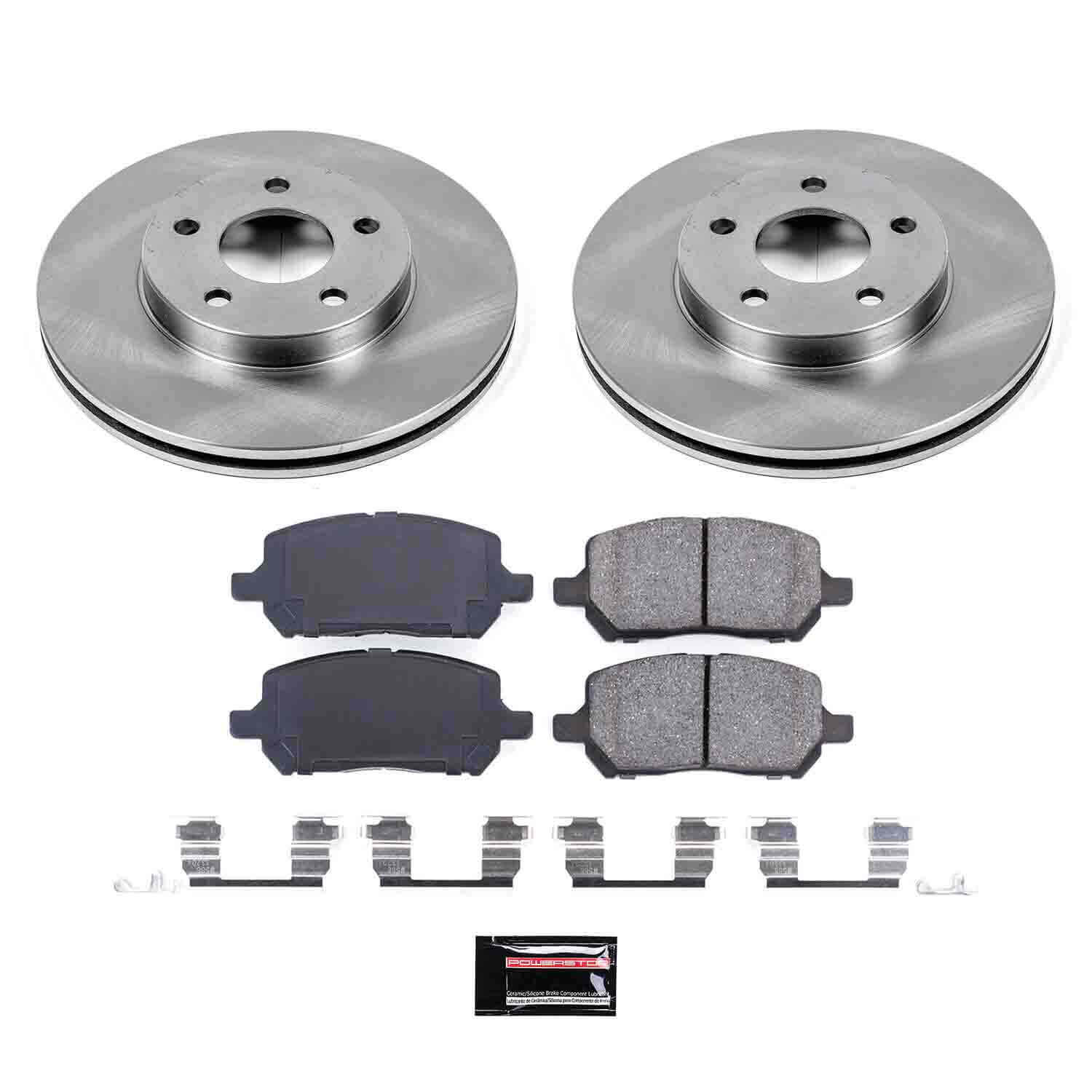 Power Stop KOE2983 Autospecialty - 1-Click Daily Driver Brake Kits (Front) for 2007-2010 Chevrolet Cobalt product image
