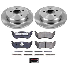 Power Stop KOE2984 Autospecialty - 1-Click Daily Driver Brake Kits (Rear) for 1996-2002 Ford Crown Victoria product image