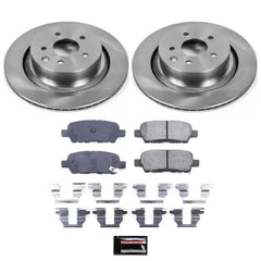 Power Stop KOE2986 Autospecialty - 1-Click Daily Driver Brake Kits (Rear) for 2007-2013 Infiniti G35 product image