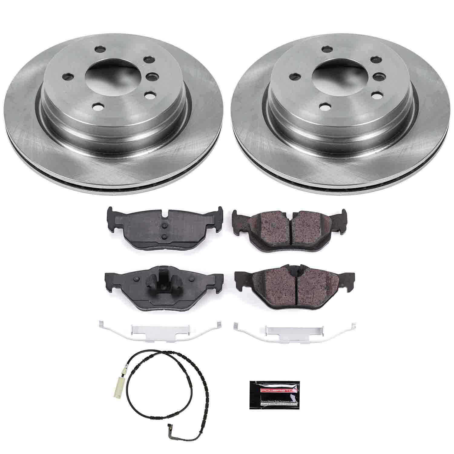 Power Stop KOE3002 Autospecialty - 1-Click Daily Driver Brake Kits (Rear) for 2007-2010 BMW 328I product image