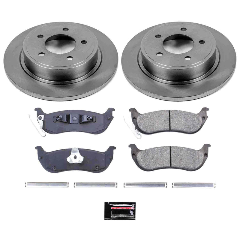 Power Stop KOE3020 Autospecialty - 1-Click Daily Driver Brake Kits (Rear) for 2004-2008 Chrysler Pacifica product image