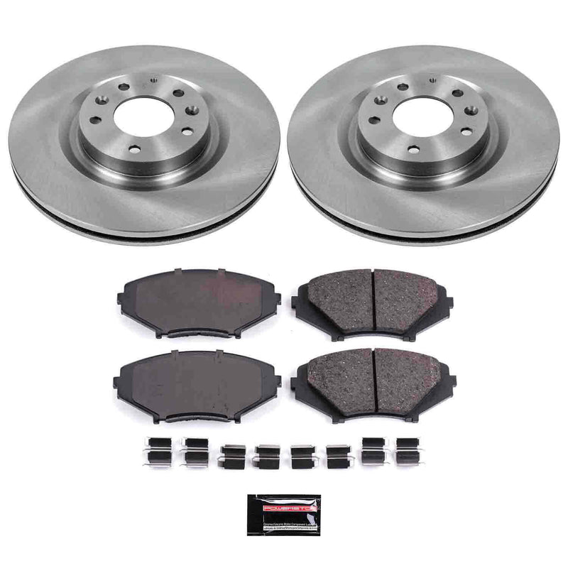 Power Stop KOE3026 Autospecialty - 1-Click Daily Driver Brake Kits (Front) for 2004-2011 Mazda RX-8 product image