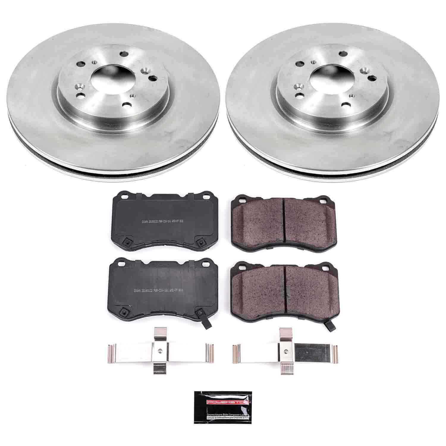 Power Stop KOE3029 Autospecialty - 1-Click Daily Driver Brake Kits (Front) for 2004-2008 Acura Tl product image