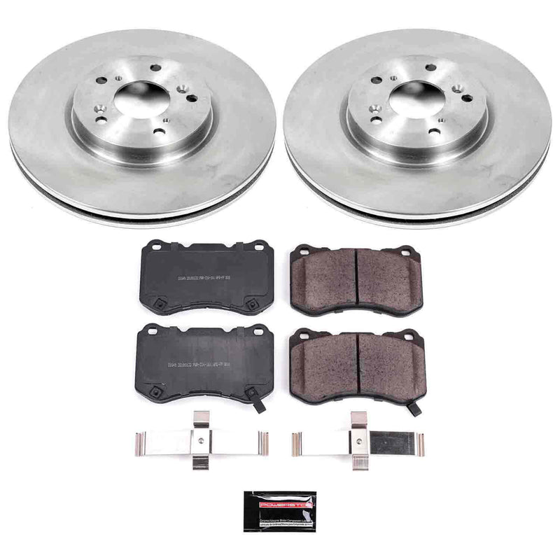 Power Stop KOE3029 Autospecialty - 1-Click Daily Driver Brake Kits (Front) for 2004-2008 Acura Tl product image