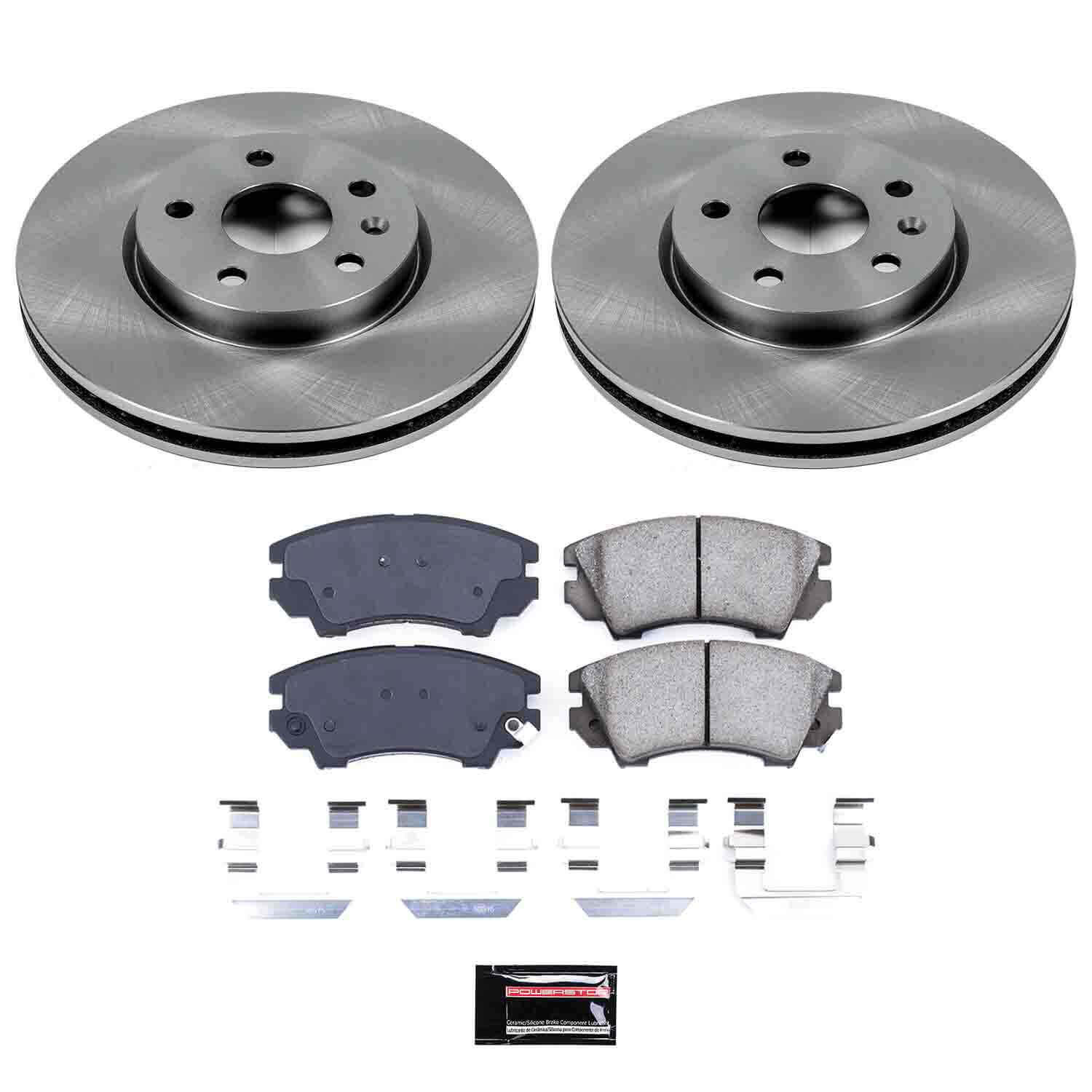Power Stop KOE3031 Autospecialty - 1-Click Daily Driver Brake Kits (Front) for 2010-2015 Chevrolet Camaro product image