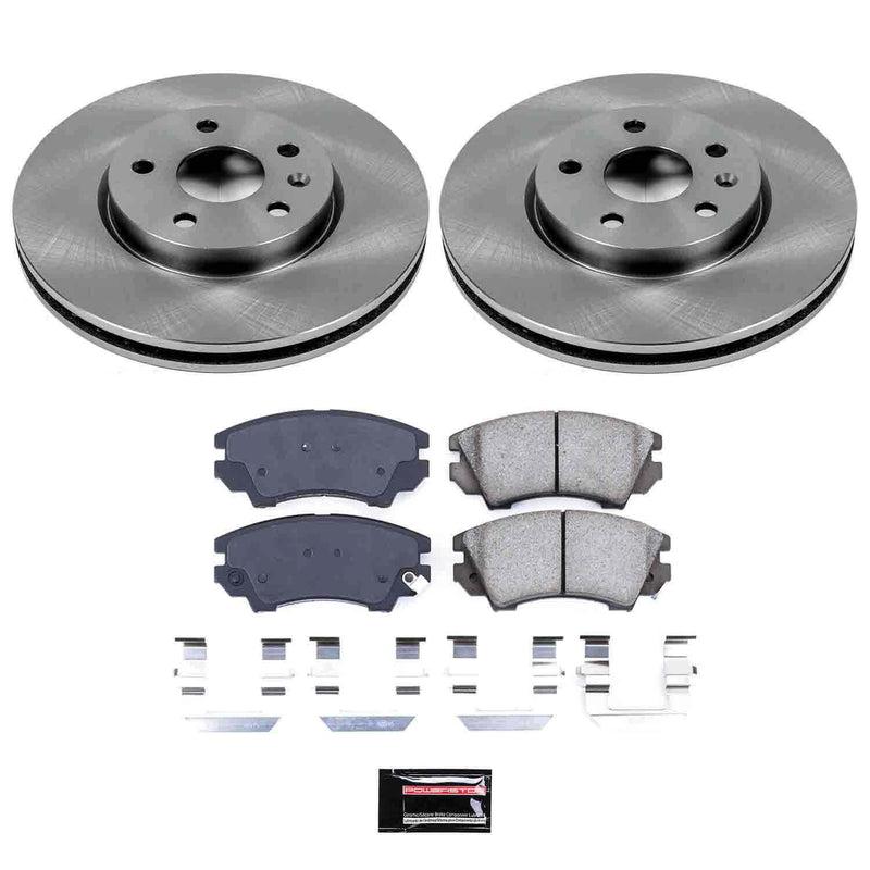 Power Stop KOE3031 Autospecialty - 1-Click Daily Driver Brake Kits (Front) for 2010-2015 Chevrolet Camaro product image