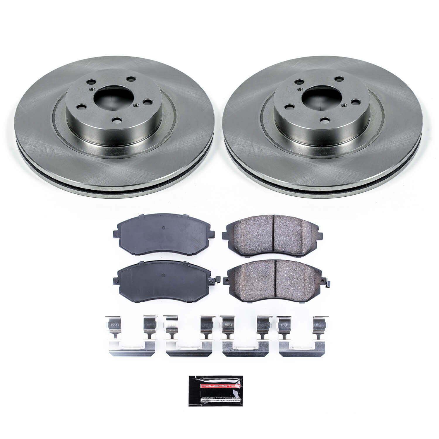 Power Stop KOE3038 Autospecialty - 1-Click Daily Driver Brake Kits (Front) for 2004-2012 Subaru Baja product image