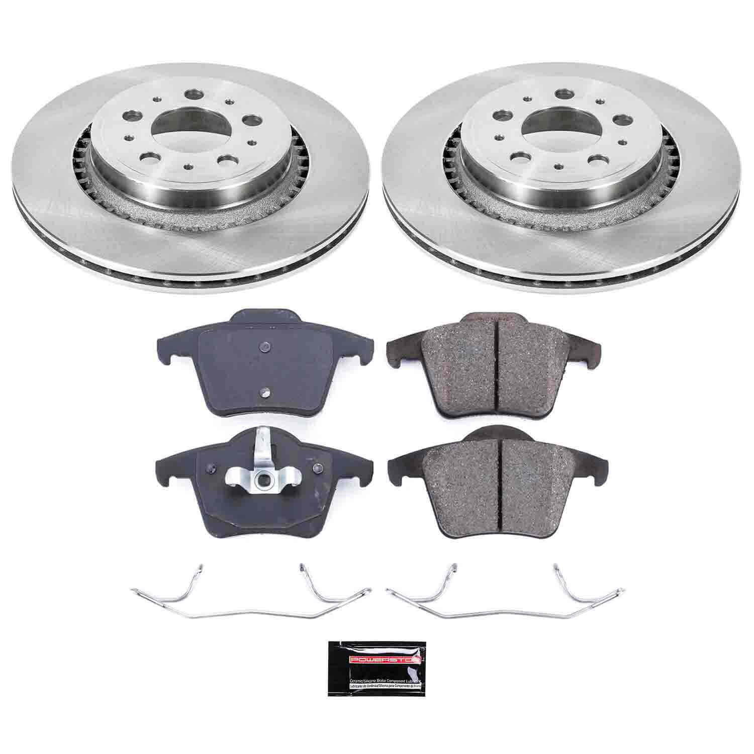 Power Stop KOE3039 Autospecialty - 1-Click Daily Driver Brake Kits (Rear) for 2003-2014 Volvo XC90 product image