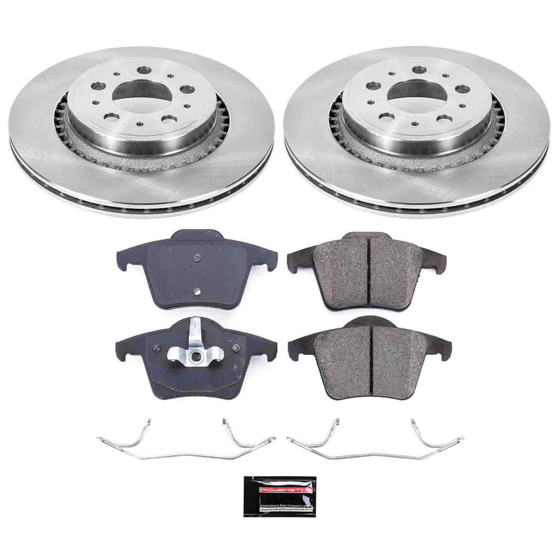 Power Stop KOE3039 Autospecialty - 1-Click Daily Driver Brake Kits (Rear) for 2003-2014 Volvo XC90 product image
