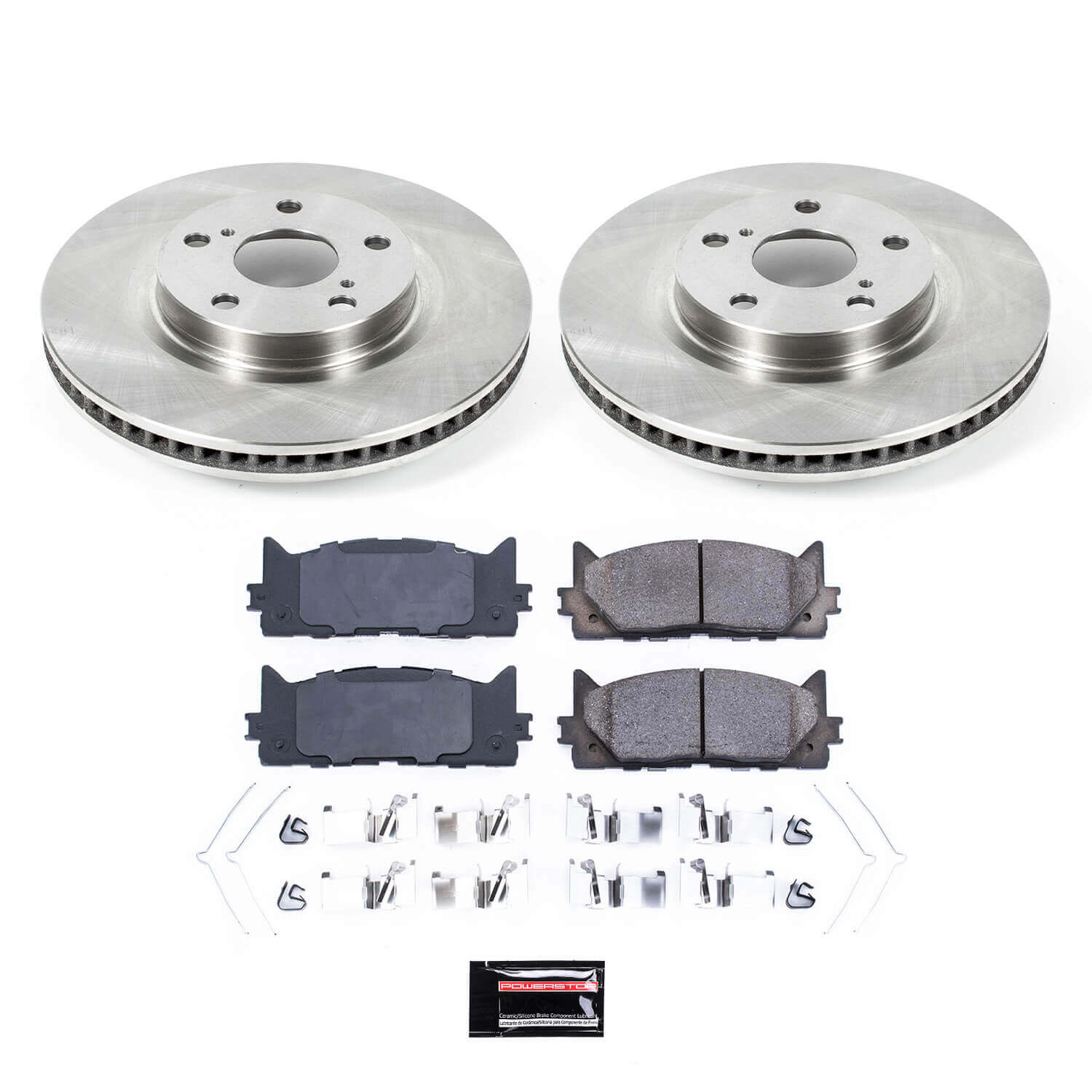 Power Stop KOE3053 Autospecialty - 1-Click Daily Driver Brake Kits (Front) for 2007-2018 Lexus ES300H product image
