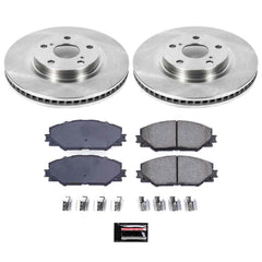 Power Stop KOE3054 Autospecialty - 1-Click Daily Driver Brake Kits (Front) for 2006-2019 Pontiac Vibe product image
