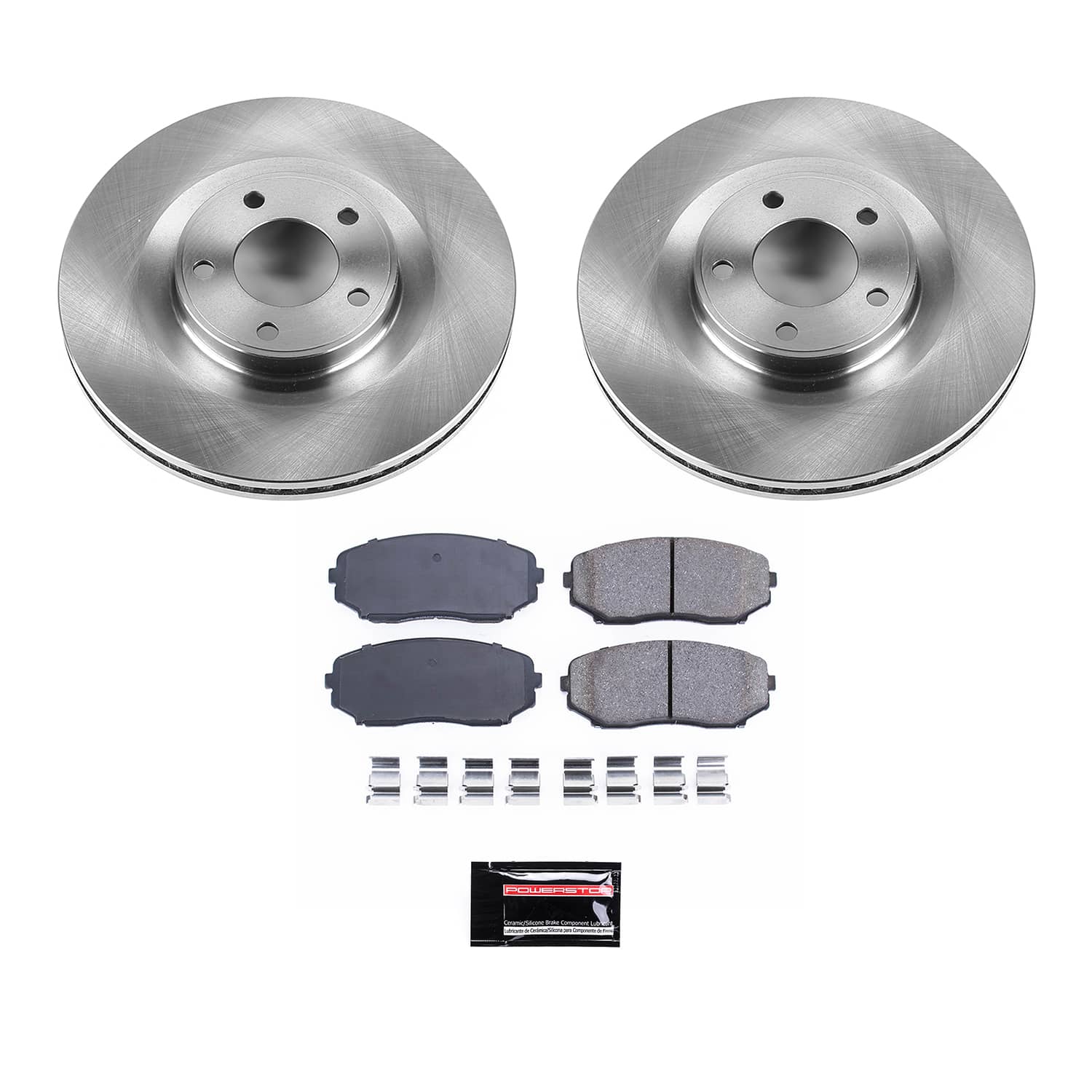 Power Stop KOE3057 Autospecialty - 1-Click Daily Driver Brake Kits (Front) for 2007-2015 Ford Edge product image