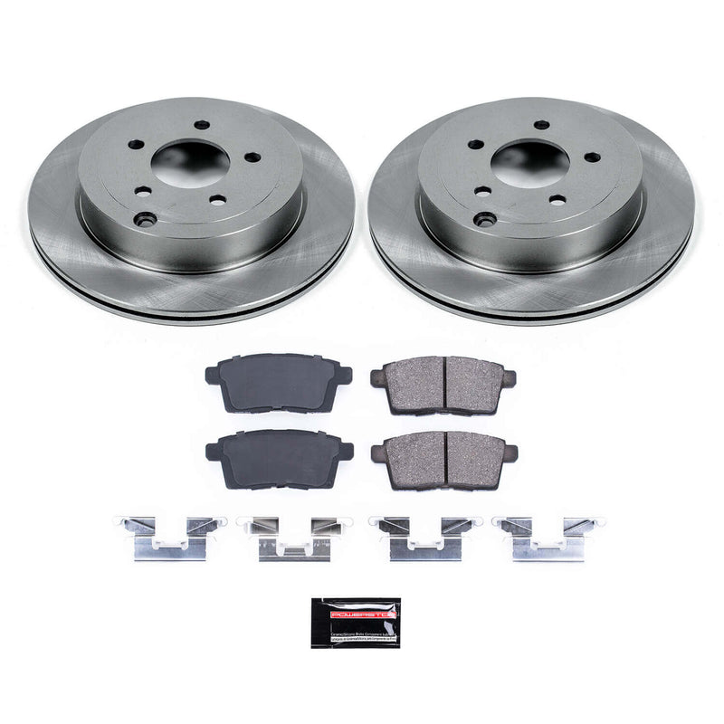 Power Stop KOE3060 Autospecialty - 1-Click Daily Driver Brake Kits (Rear) for 2007-2010 Ford Edge product image