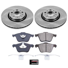 Power Stop KOE3063 Autospecialty - 1-Click Daily Driver Brake Kits (Front) for 2003-2014 Volvo XC90 product image
