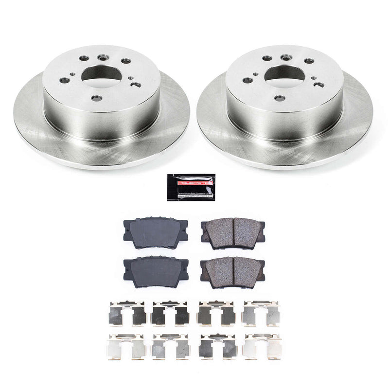 Power Stop KOE3068 Autospecialty - 1-Click Daily Driver Brake Kits (Rear) for 2007-2012 Lexus ES350 product image