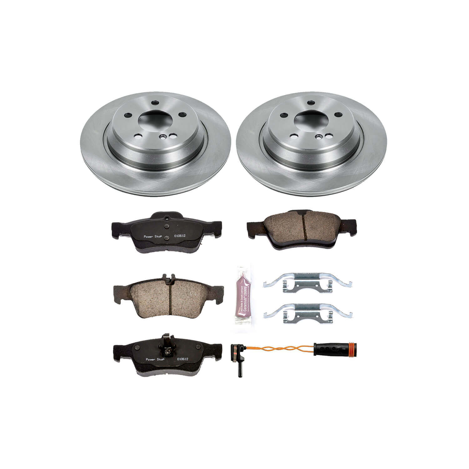 Power Stop KOE3069 Autospecialty - 1-Click Daily Driver Brake Kits (Rear) for 2004-2006 Mercedes-Benz S350 product image