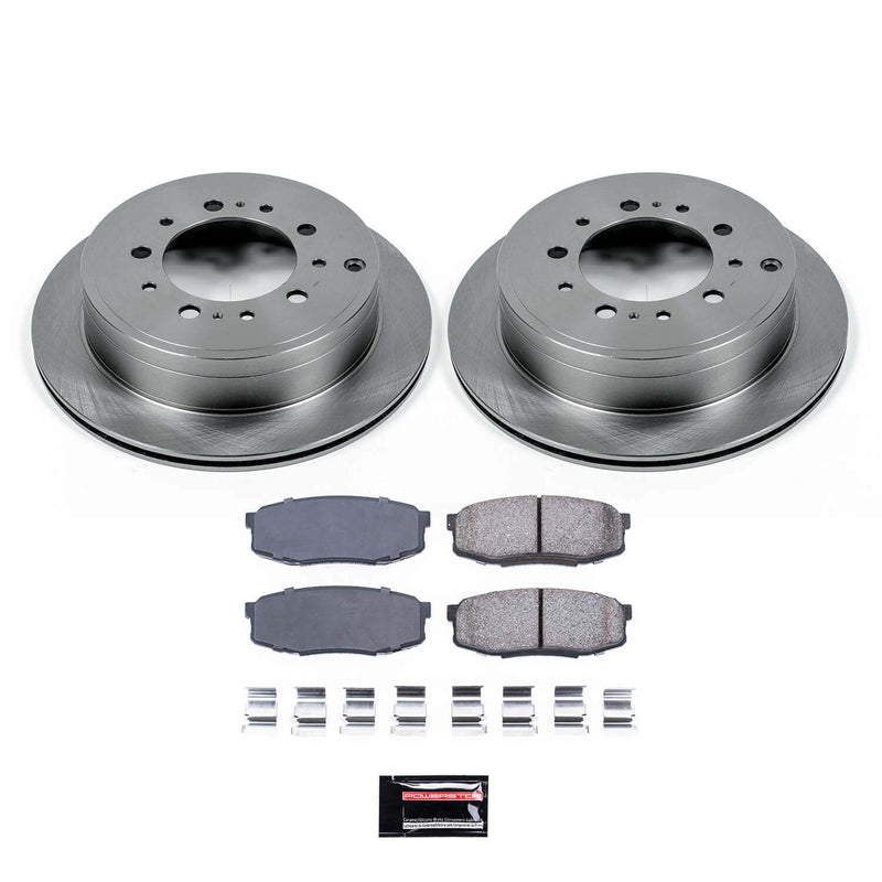 Power Stop KOE3073 Autospecialty - 1-Click Daily Driver Brake Kits (Rear) for 2007-2022 Lexus LX570 product image