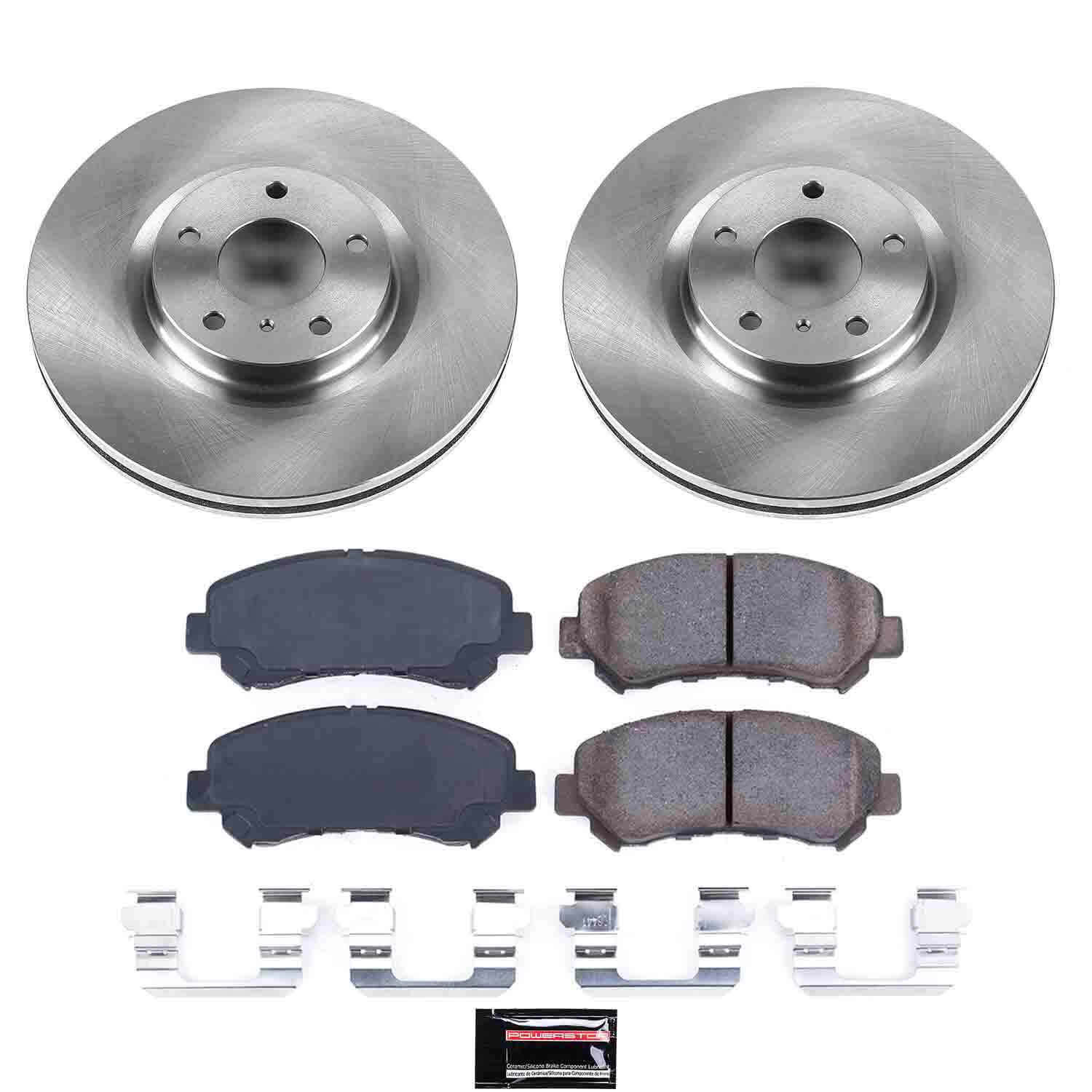Power Stop KOE3076 Autospecialty - 1-Click Daily Driver Brake Kits (Front) for 2009-2023 Nissan Maxima product image