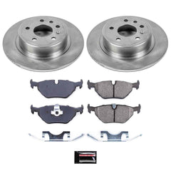 Power Stop KOE3080 Autospecialty - 1-Click Daily Driver Brake Kits (Rear) for 1999 Saab 9-5. product image