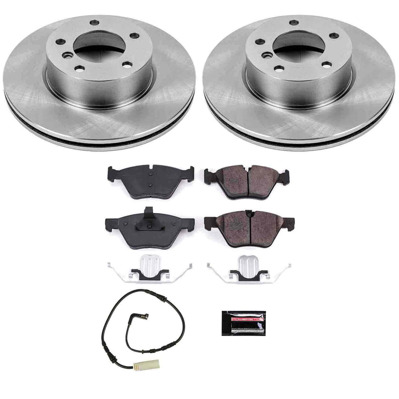 Power Stop KOE3087 Autospecialty - 1-Click Daily Driver Brake Kits (Front) for 2006 BMW 325I product image