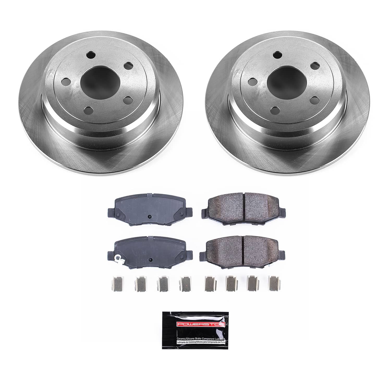 Power Stop KOE3090 Autospecialty - 1-Click Daily Driver Brake Kits (Rear) for 2007-2018 Jeep Wrangler product image