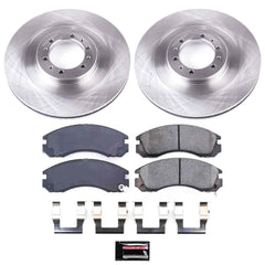 Power Stop KOE3091 Autospecialty - 1-Click Daily Driver Brake Kits (Front) for 2000-2004 Mitsubishi Montero Sport product image