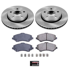 Power Stop KOE3097 Autospecialty - 1-Click Daily Driver Brake Kits (Front) for 2007-2018 Jeep Wrangler product image