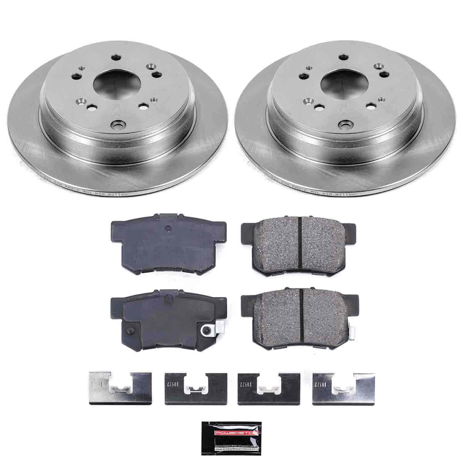 Power Stop KOE3098 Autospecialty - 1-Click Daily Driver Brake Kits (Rear) for 2007-2012 Acura RDX product image