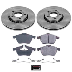 Power Stop KOE3103 Autospecialty - 1-Click Daily Driver Brake Kits (Front) for 1996-1998 Audi A4 product image