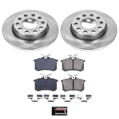Power Stop KOE3109 Autospecialty - 1-Click Daily Driver Brake Kits (Rear) for 2002-2006 Audi A4 product image