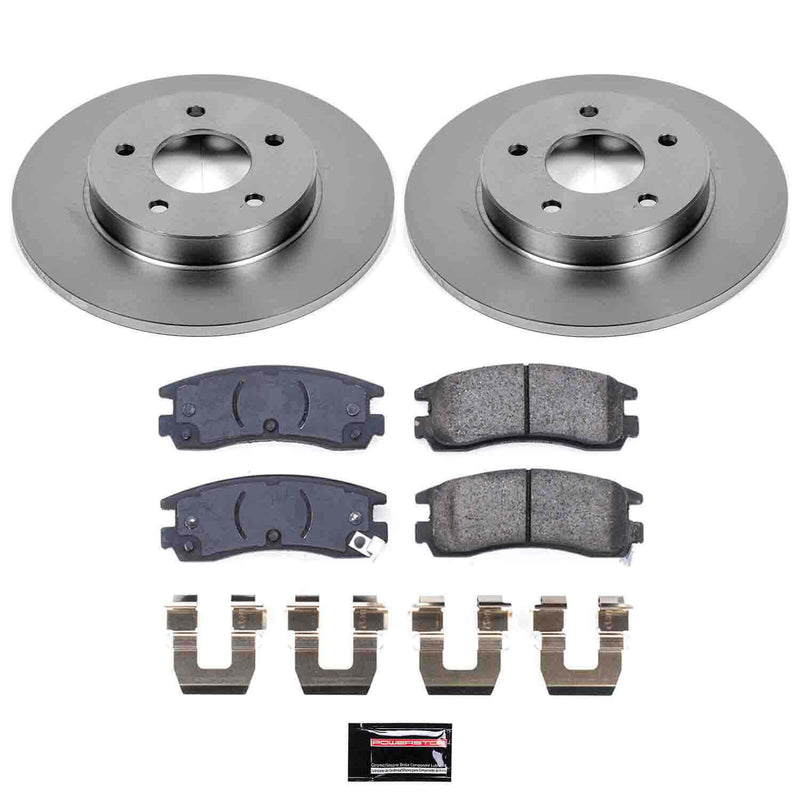 Power Stop KOE3115 Autospecialty - 1-Click Daily Driver Brake Kits (Rear) for 1992-1996 Cadillac Deville product image