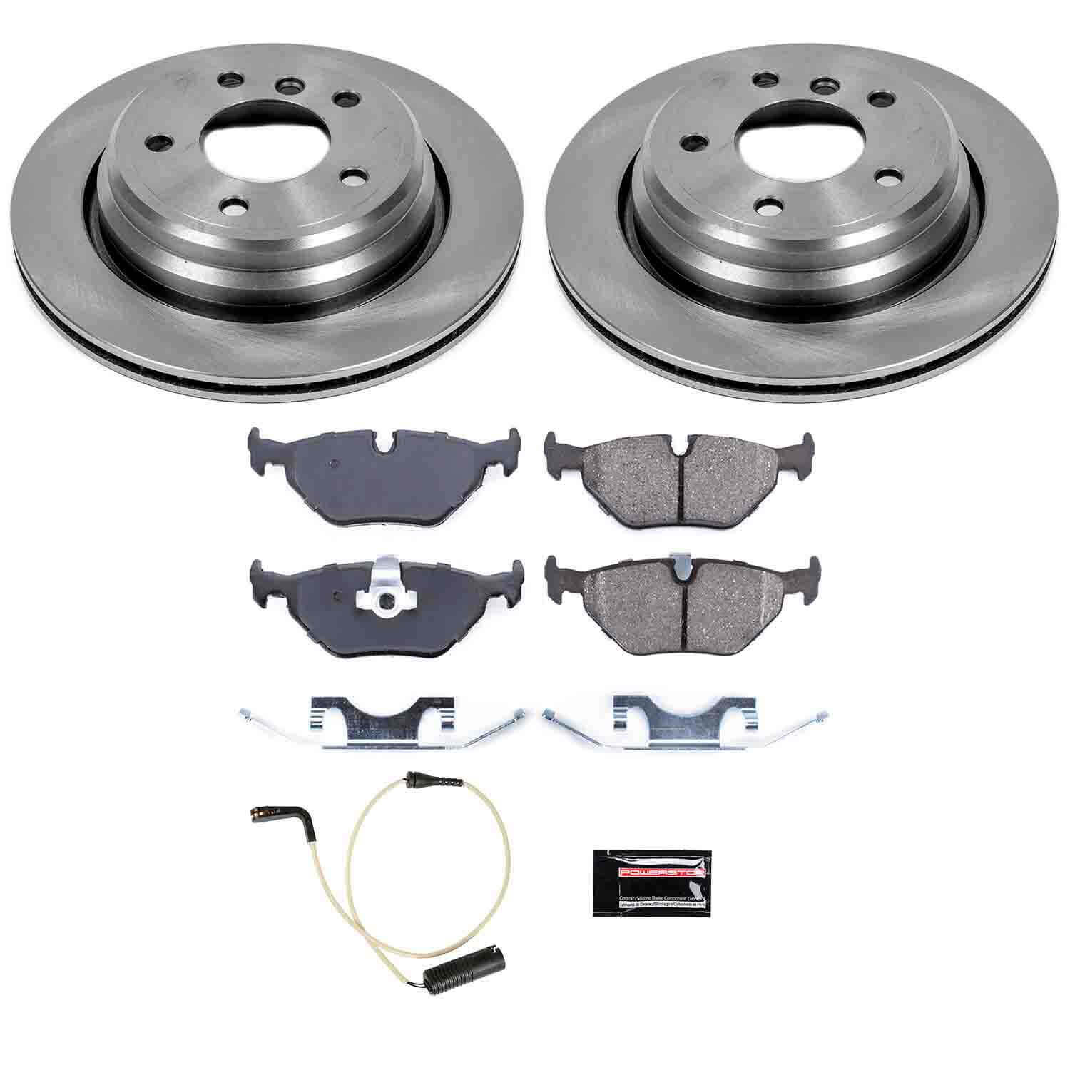 Power Stop KOE3125 Autospecialty - 1-Click Daily Driver Brake Kits (Rear) for 1997-2003 BMW 525I product image