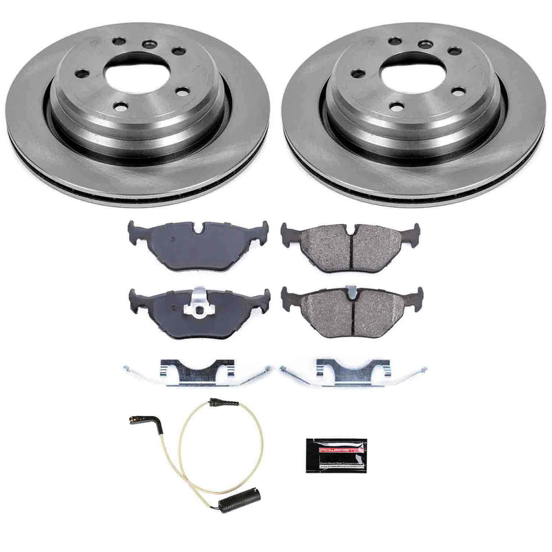 Power Stop KOE3125 Autospecialty - 1-Click Daily Driver Brake Kits (Rear) for 1997-2003 BMW 525I product image