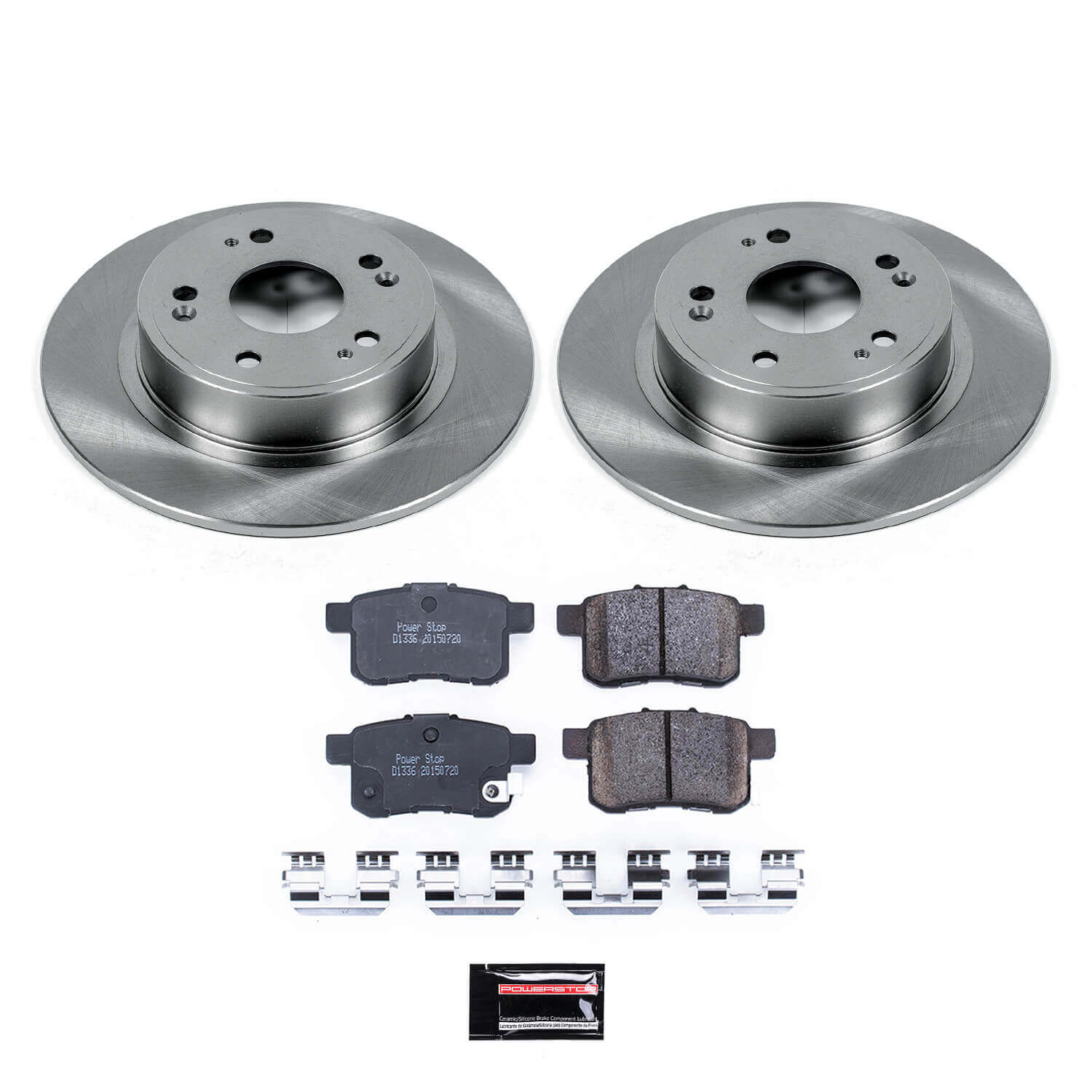 Power Stop KOE3127 Autospecialty - 1-Click Daily Driver Brake Kits (Rear) for 2008-2010 Acura Tsx product image