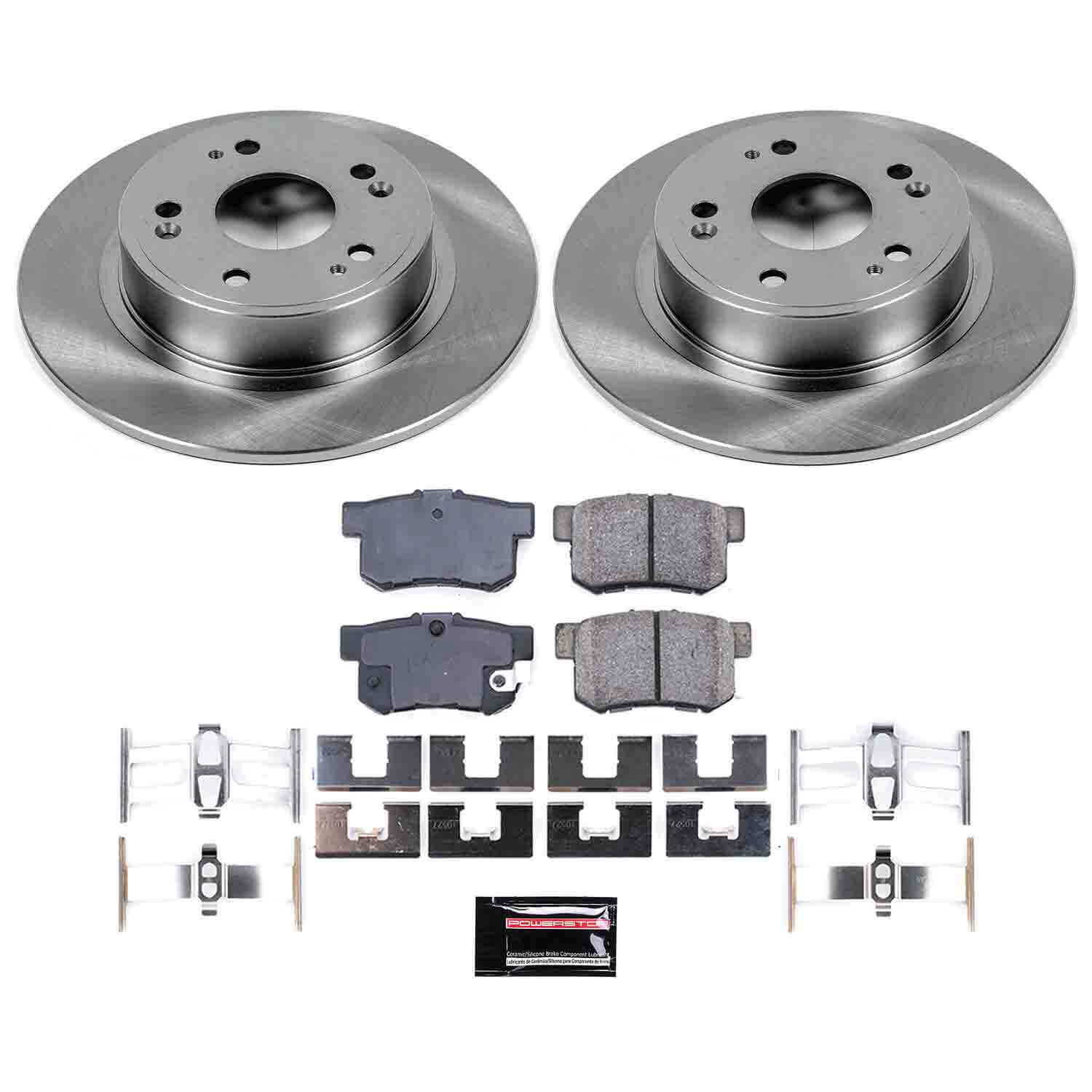 Power Stop KOE3128 Autospecialty - 1-Click Daily Driver Brake Kits (Rear) for 2005-2022 Acura Ilx product image