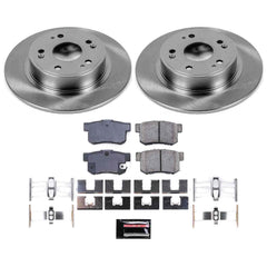 Power Stop KOE3128 Autospecialty - 1-Click Daily Driver Brake Kits (Rear) for 2005-2022 Acura Ilx product image