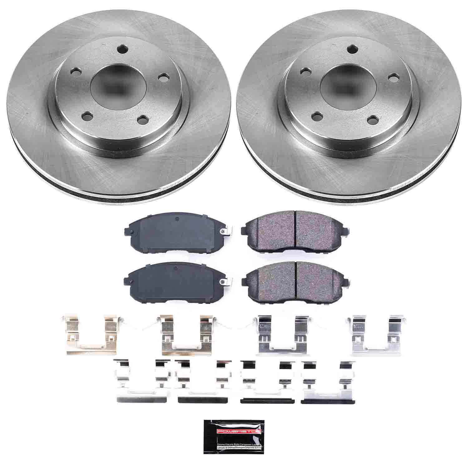 Power Stop KOE3137 Autospecialty - 1-Click Daily Driver Brake Kits (Front) for 1999-2001 Nissan Maxima product image