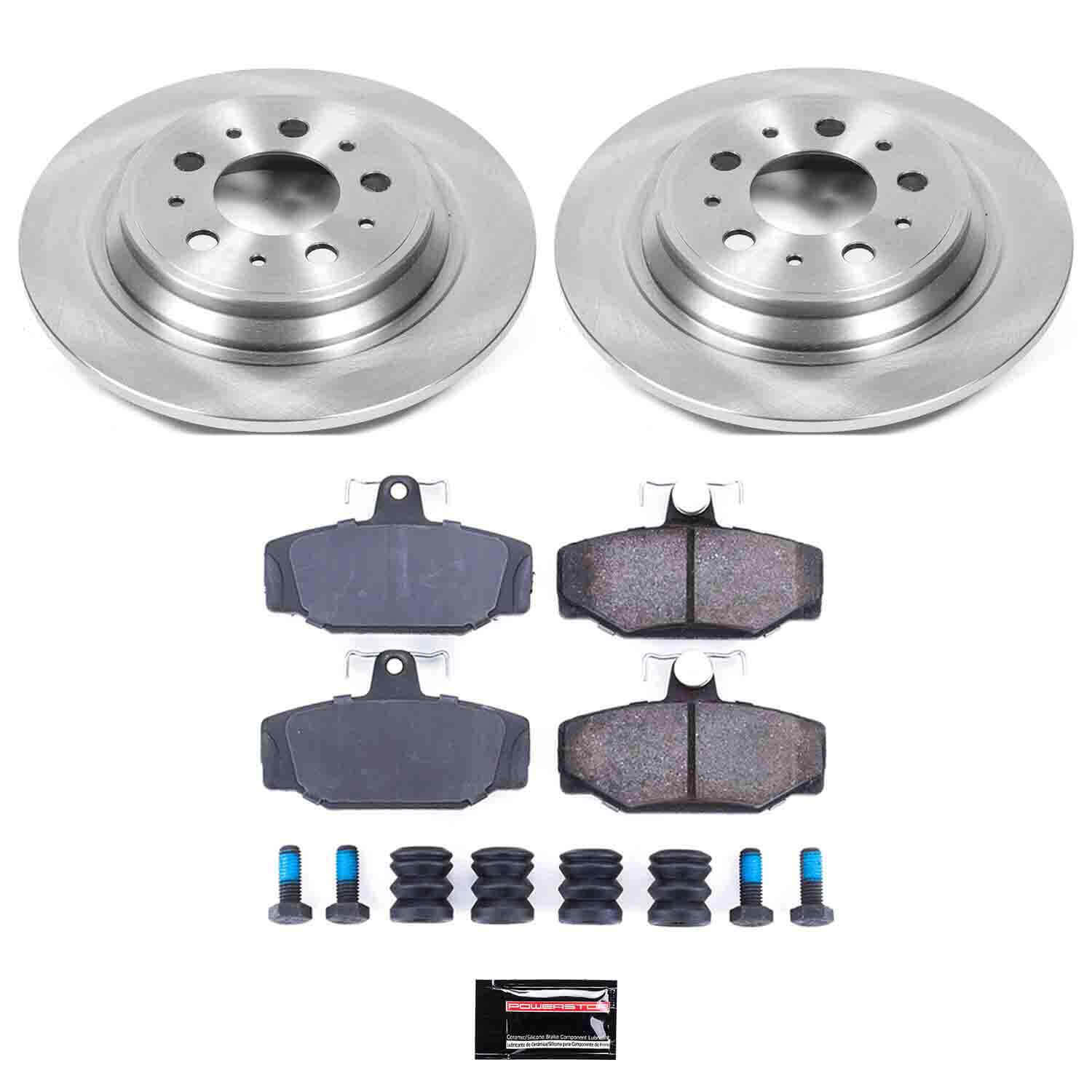 Power Stop KOE3139 Autospecialty - 1-Click Daily Driver Brake Kits (Rear) for 1998-2000 Volvo S70 product image