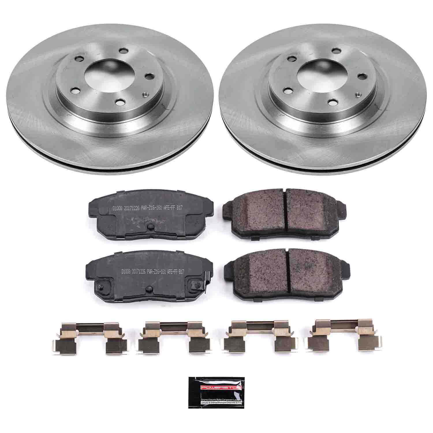 Power Stop KOE3146 Autospecialty - 1-Click Daily Driver Brake Kits (Rear) for 2004-2011 Mazda RX-8 product image