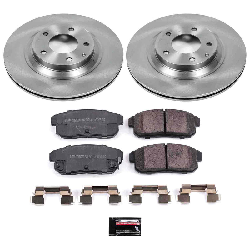 Power Stop KOE3146 Autospecialty - 1-Click Daily Driver Brake Kits (Rear) for 2004-2011 Mazda RX-8 product image