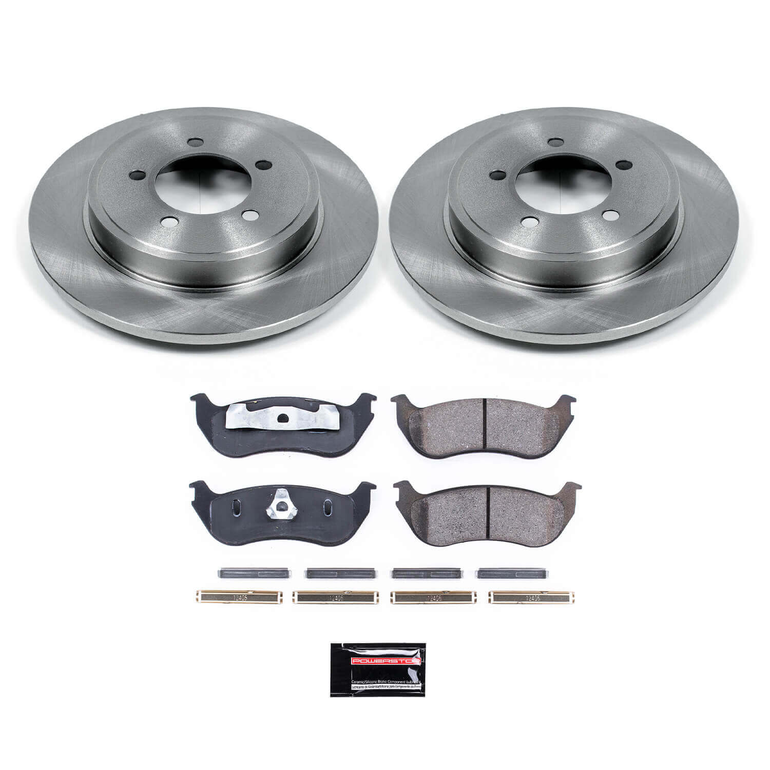 Power Stop KOE3150 Autospecialty - 1-Click Daily Driver Brake Kits (Rear) for 2002-2006 Ford Explorer product image