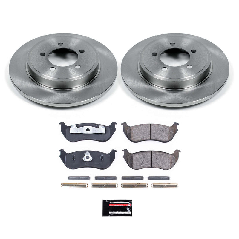 Power Stop KOE3150 Autospecialty - 1-Click Daily Driver Brake Kits (Rear) for 2002-2006 Ford Explorer product image
