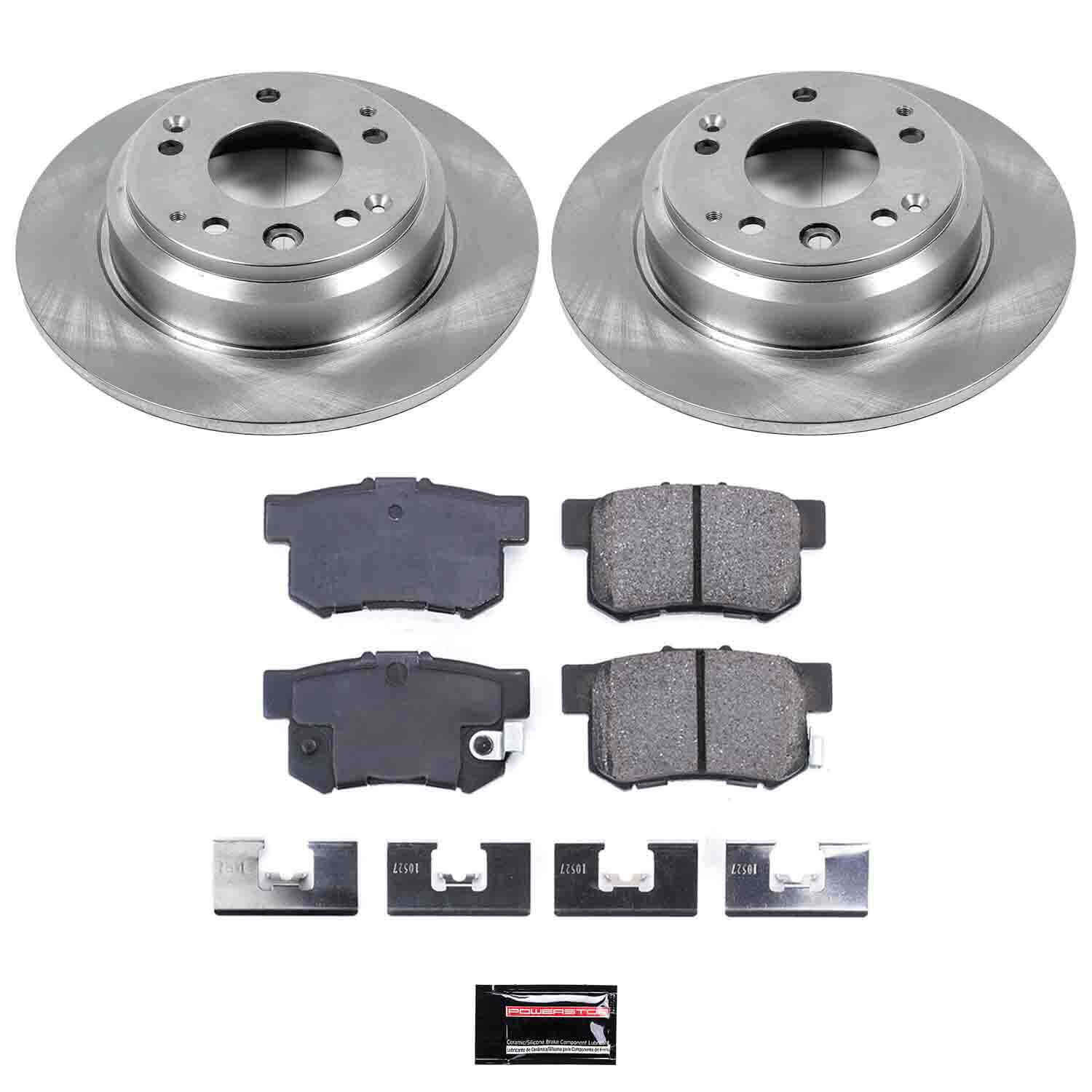 Power Stop KOE3153 Autospecialty - 1-Click Daily Driver Brake Kits (Rear) for 1991-1995 Acura Legend product image