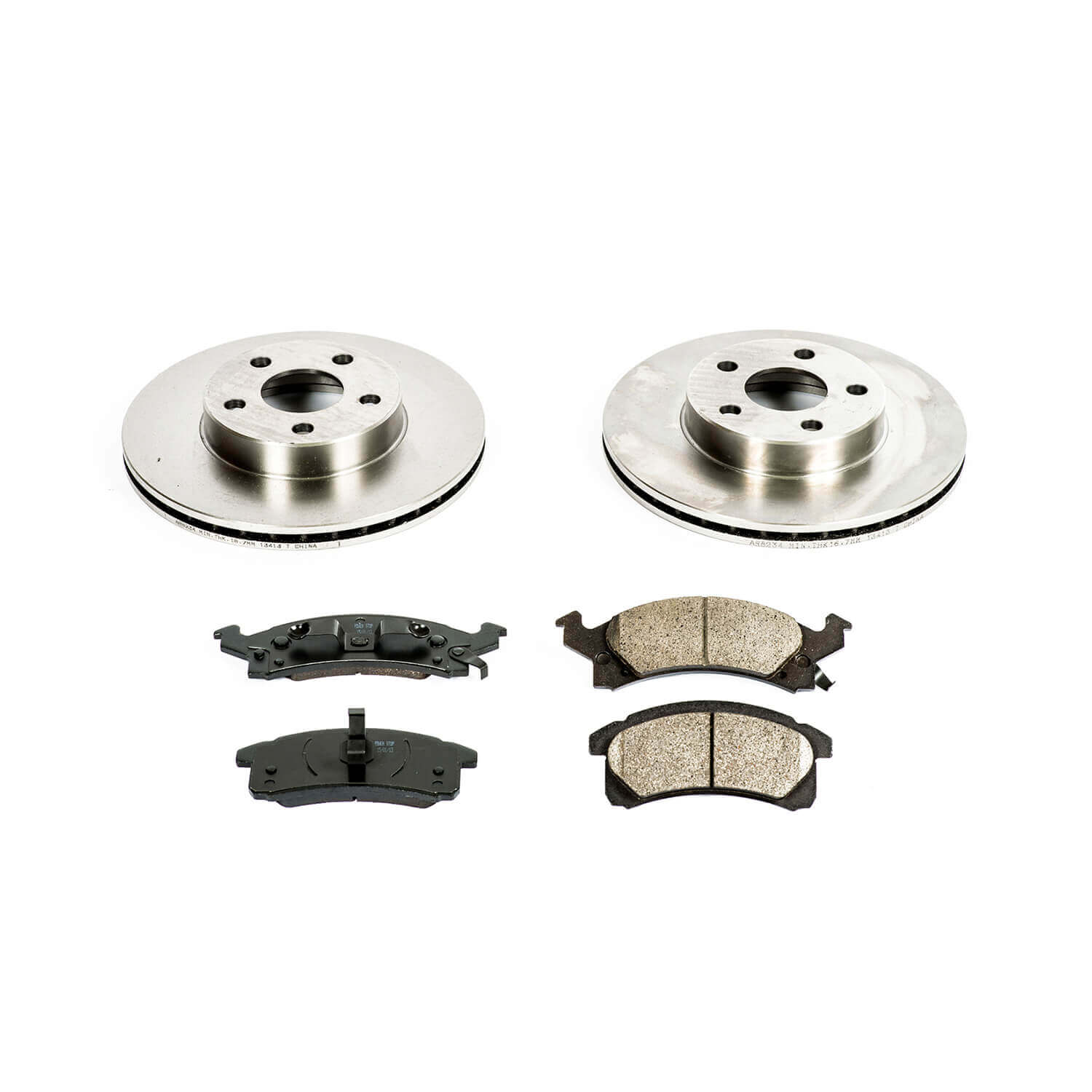 Power Stop KOE3156 Autospecialty - 1-Click Daily Driver Brake Kits (Front) for 1990-2005 Buick Skylark product image