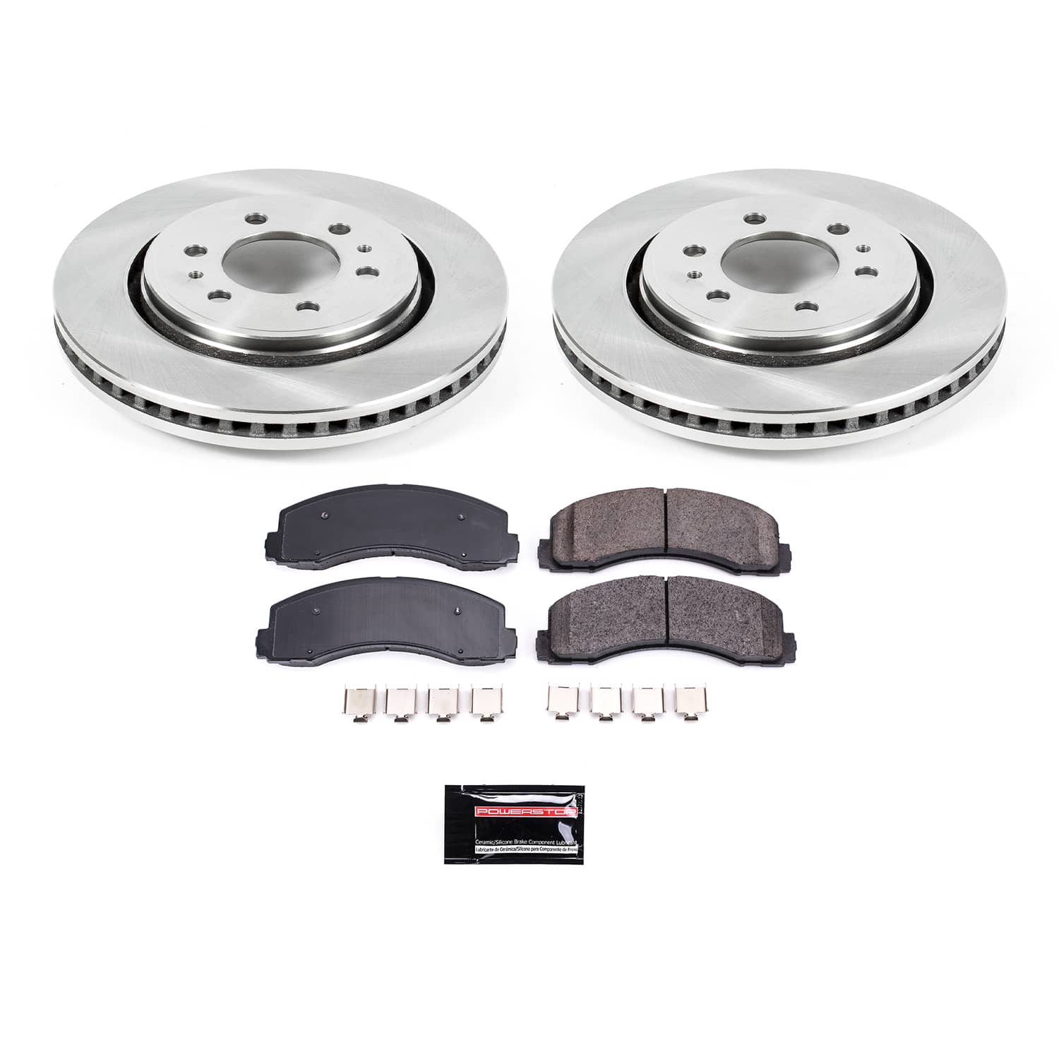 Power Stop KOE3167 Autospecialty - 1-Click Daily Driver Brake Kits (Front) for 2010-2021 Ford Expedition product image