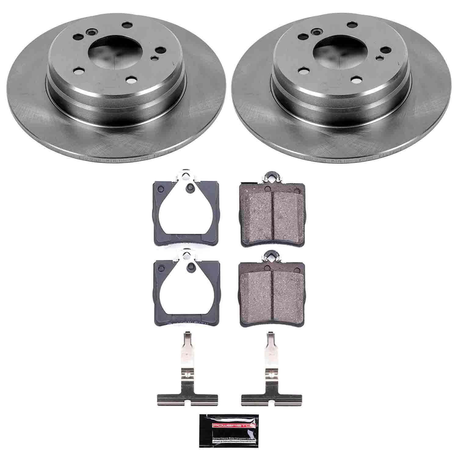 Power Stop KOE368 Autospecialty - 1-Click Daily Driver Brake Kits (Rear) for 1996-2011 Chrysler Crossfire product image