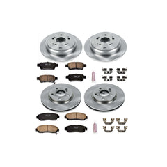 Power Stop KOE4044 Autospecialty - 1-Click Daily Driver Brake Kits (Front And Rear) for 2005-2010 Honda Odyssey product image