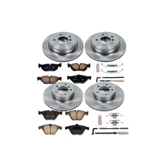 Power Stop KOE4105 Autospecialty - 1-Click Daily Driver Brake Kits (Front And Rear) for 2008-2010 BMW 328I Xdrive product image